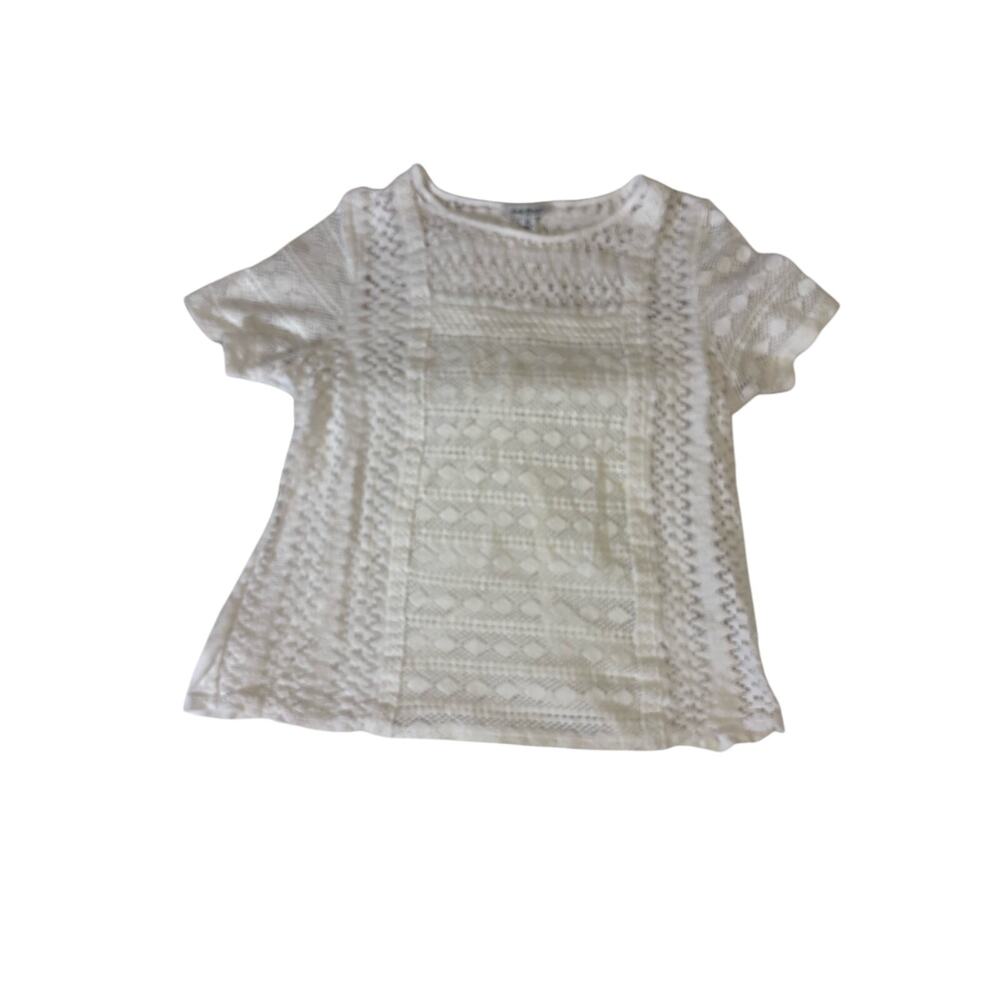Lucky Brand medium crochet shirt